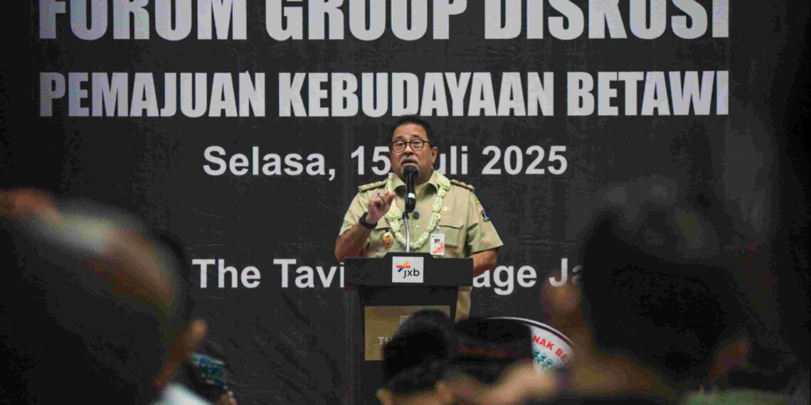 Pemprov DKI dan Ormas Bahas Masa Depan Budaya Betawi