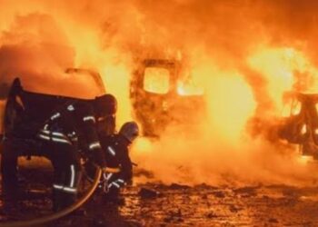 Masa Bodoh Ultimatum Trump, Rusia Hujani Ukraina Pakai Ratusan Drone