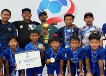 Akademi Persib Cimahi Ukir Sejarah di Swedia