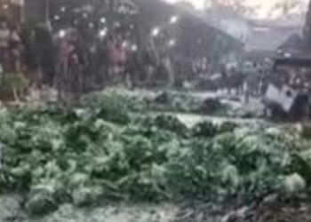 Sampah Menumpuk di Pasar Induk Tangerang Pedagang Resah