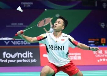 Ginting Tersingkir di Tiongkok Terbuka 2025  Kalah di Babak Pertama