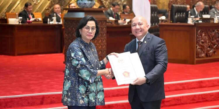 Sri Mulyani dan DPR Bahas Pelaksanaan APBN 2024