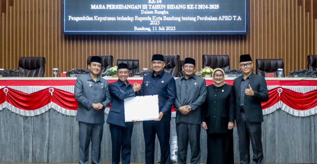 Raperda Perubahan APBD Bandung 2025 Disetujui