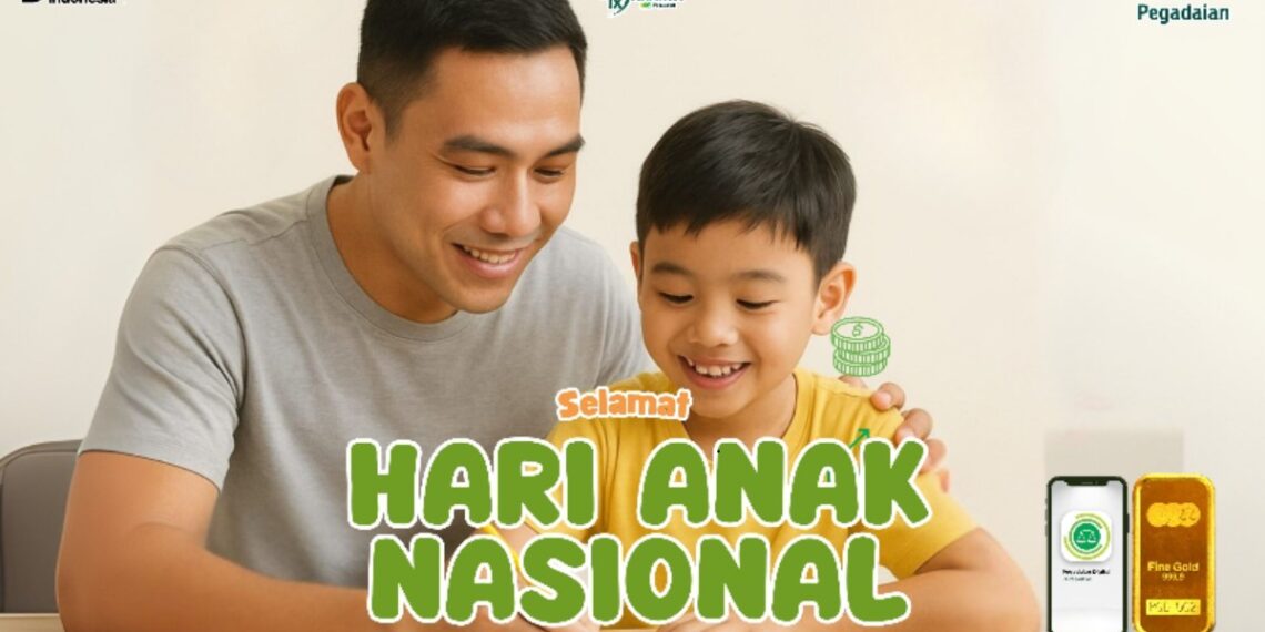 Hari Anak Nasional, Pegadaian Ajak Anak Cerdas Finansial