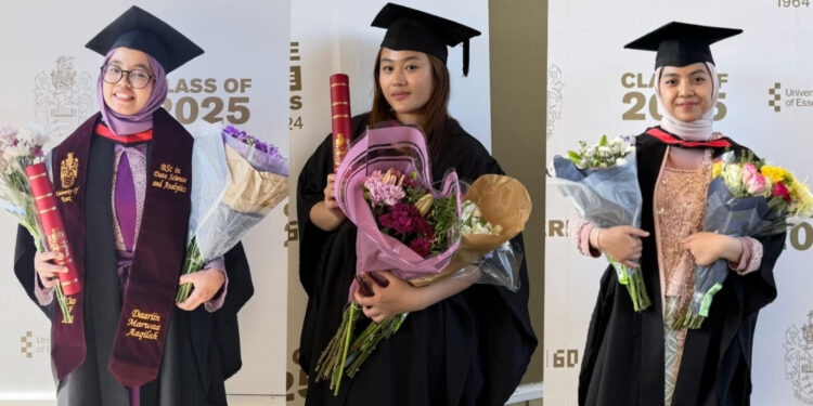 Tiga Mahasiswa ITS Berjaya di University of Essex, Britania Raya