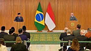 Indonesia-Brasil Perkuat Sektor Energi, Pertanian dan Pertahanan