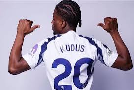 Tottenham Resmi Rekrut Mohammed Kudus dari West Ham