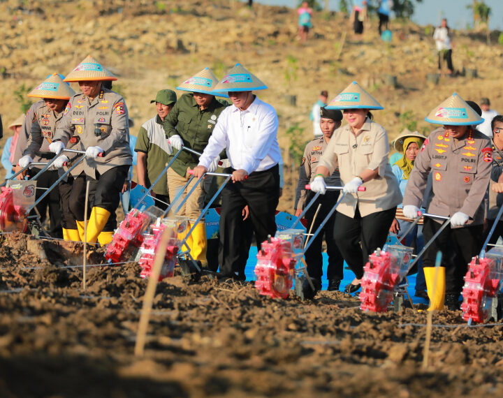 Swasembada Pangan: Polri dan Kementan Sinergi di Grobogan