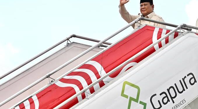 Presiden Prabowo Bertolak ke Arab Saudi
