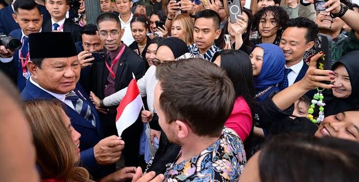 Kunjungan Prabowo di Brussel Disambut Hangat Diaspora