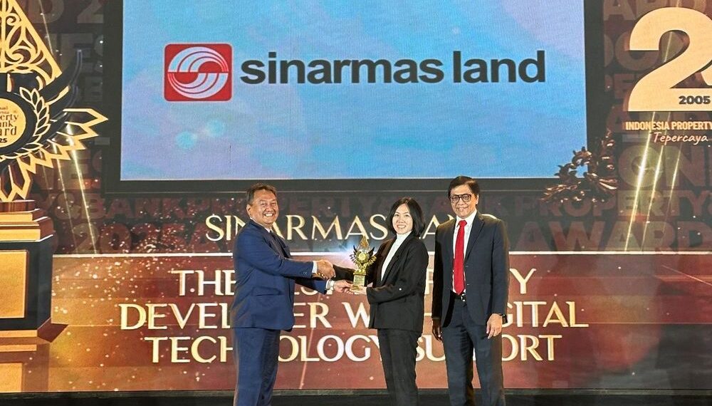 Sinar Mas Land Raih Penghargaan Digital Developer Terbaik Nasional