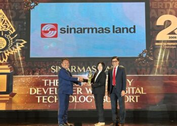 Sinar Mas Land Raih Penghargaan Digital Developer Terbaik Nasional