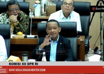 DPR dan Bahlil Sepakati Asumsi Makro Sektor Energi untuk RAPBN 2026