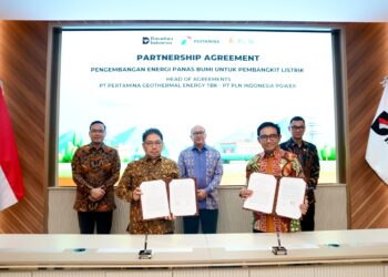 Indonesia Targetkan 1GW Energi Geothermal Lewat MoU Strategis
