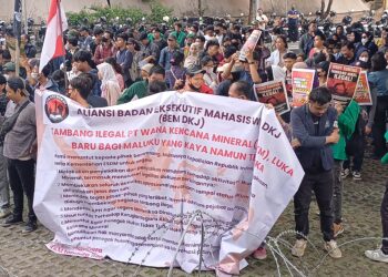 BEM DKJ Soroti Tambang Ilegal PT Wana Kencana Mineral di Maluku: Luka Baru bagi Tanah Para Raja