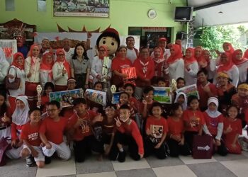 SDN 01 Menteng Meriahkan HUT ke-80 RI dengan Lomba 17 Agustus