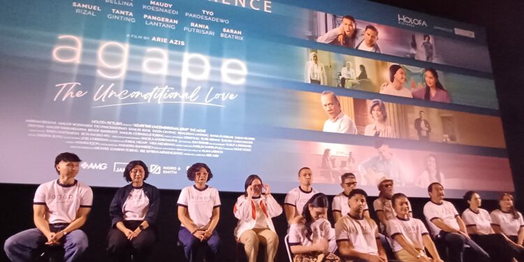 Film Layar Lebar Agape Angkat Kisah Cinta, Pengorbanan, dan Ketulusan