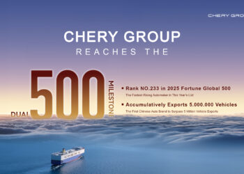 Chery Masuk Fortune 500 dan Pecahkan Rekor Ekspor