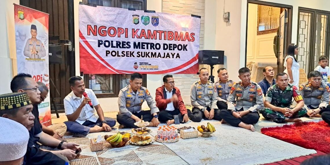 Demi Wujudkan Polri untuk Masyarakat, Kapolres Metro Depok Kunjungin Kediaman Ketua BMMB Kota Depok