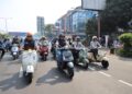 Ratusan Rider Vespa Ramaikan HUT Kemerdekaan Bersama Harris Bobihoe