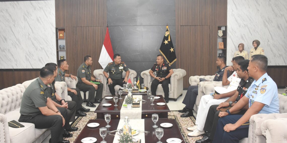 Perkuat Kerja Sama Internasional, Wakil Komandan Seskoad Terima Kunjungan Delegasi _DDICSP_ Sri Lanka*