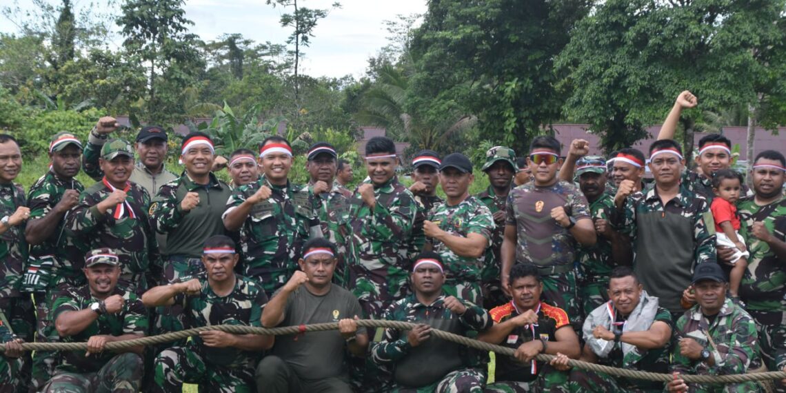 Kodim 1710/Mimika Mulai Menggelar Lomba Meriahkan HUT RI Ke-80 Tahun 2025