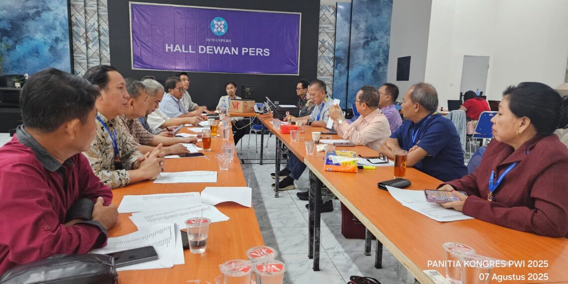 Kongres PWI 2025 Tetapkan Daftar Pemilih Tetap dan Jumlah Peninjau