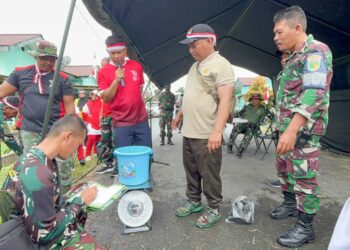 Semarak Kemerdekaan, Kodim 1710/Mimika Gelar Lomba Mancing