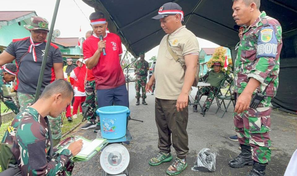 Semarak Kemerdekaan, Kodim 1710/Mimika Gelar Lomba Mancing
