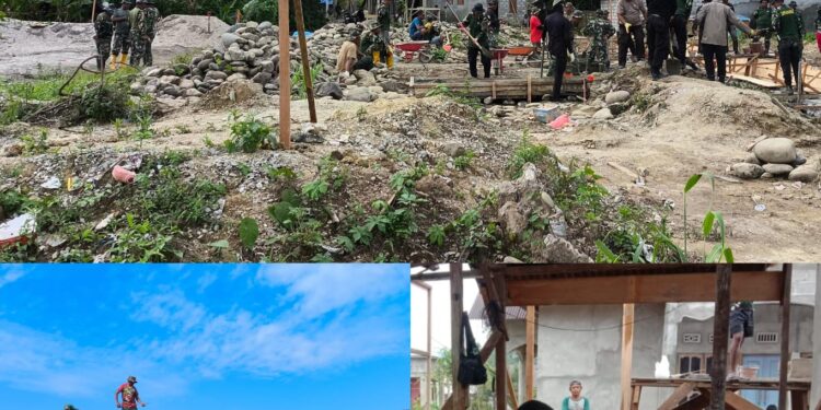 Timbulnya Semangat Gotong Royong Dari TMMD Ke-125 Kodim 1506/Namlea Di Kab. Buru Selatan