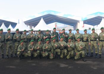 *Komandan Seskoad Turut Hadiri Upacara Gelar Pasukan dan Kehormatan Militer di Pusdiklatpassus Batujajar