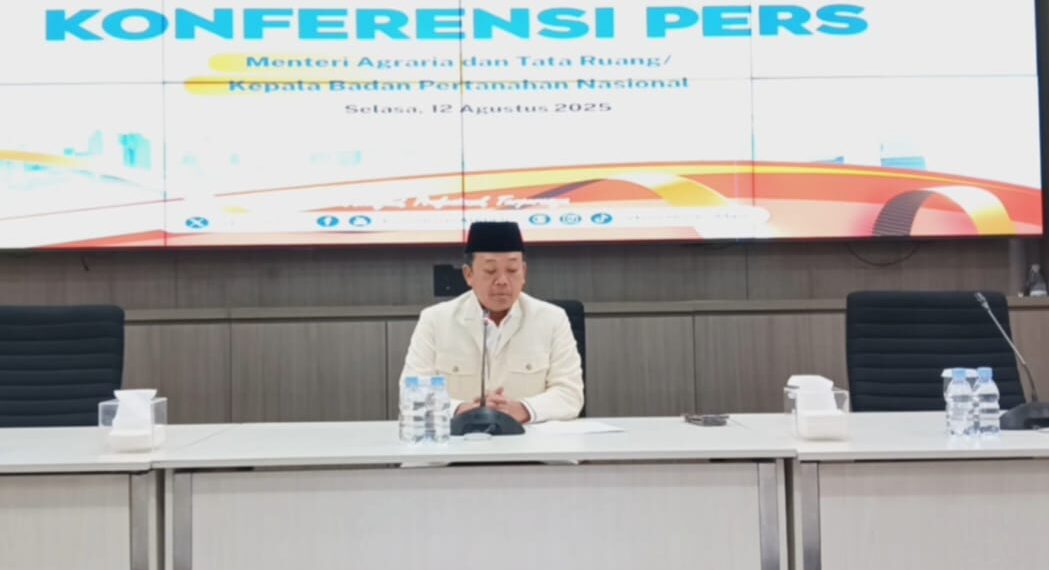 Menteri ATR/BPN Nusron Wahid Minta Maaf atas Pernyataan Viral Soal Tanah Telantar