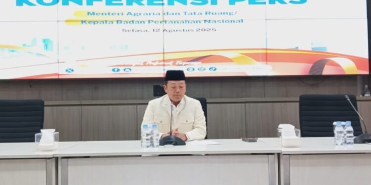 Menteri ATR/BPN Nusron Wahid Minta Maaf atas Pernyataan Viral Soal Tanah Telantar