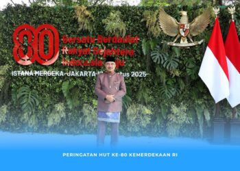 Wawali Bekasi Harris Bobihoe Hadiri HUT RI