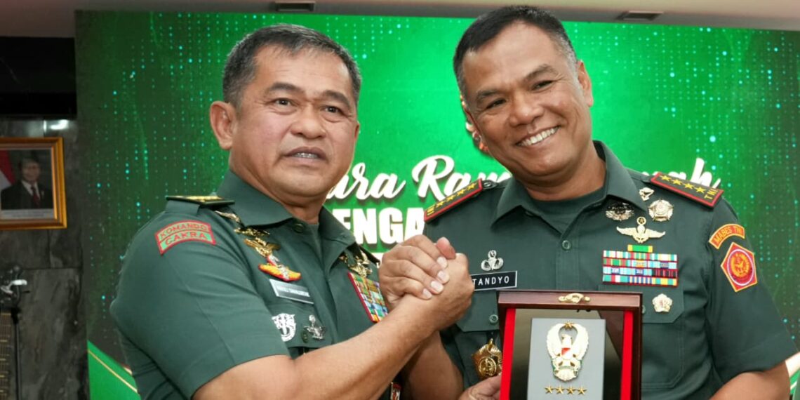 Wakil Panglima TNI Ikuti Tradisi Pengantar Tugas di Mabesad