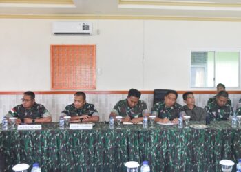 Kodim 1710/Mimika Terima Kunjungan Tim Dalproggar TNI AD Tahap II Tahun 2025