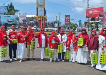 TP Sriwijaya Lampung Rayakan HUT RI ke-80 dan HUT ke-57 dengan Aksi Sosial: Ojol hingga Pemulung Jadi Prioritas