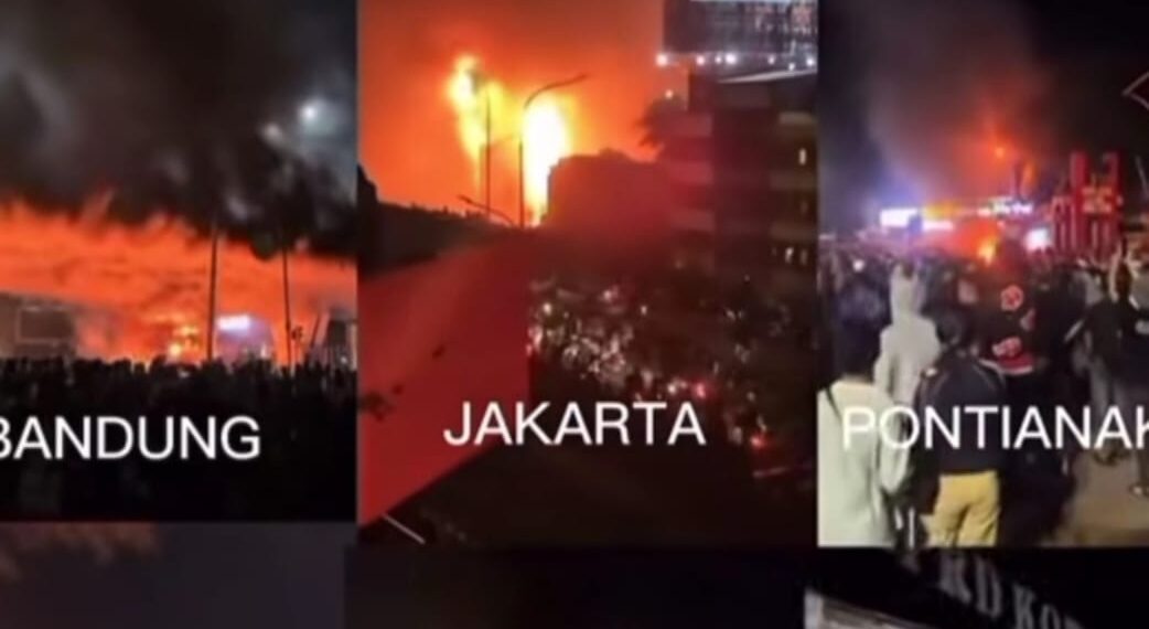 Indonesia Memanas! Gelombang Demo Menjalar Jadi Rusuh Nasional, Rumah Pejabat dan Artis Dijarah Massa