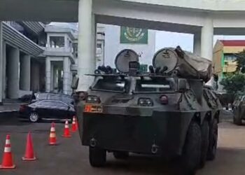 Dua Rantis Milik TNI Dikerahkan untuk Pengamanan Kejagung dan Jaksa