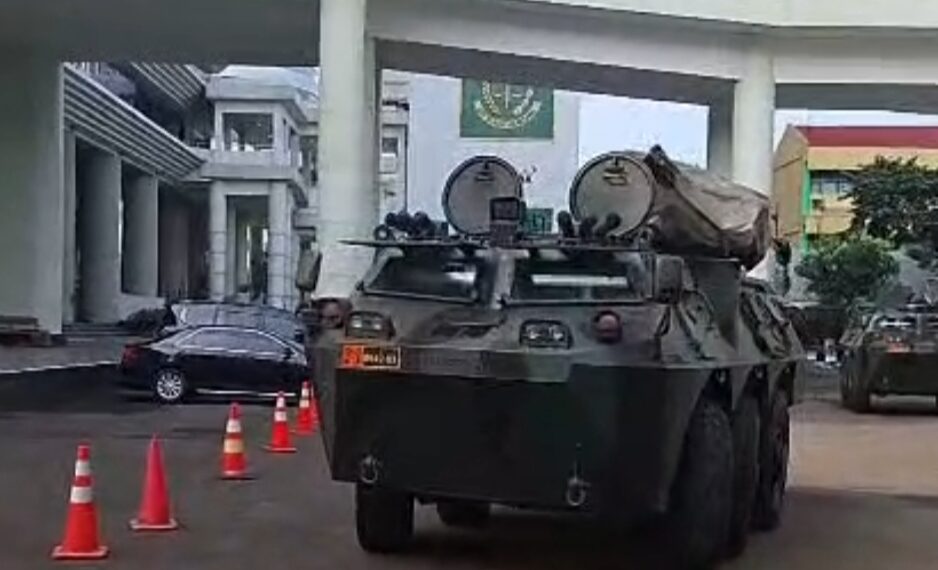 Dua Rantis Milik TNI Dikerahkan untuk Pengamanan Kejagung dan Jaksa