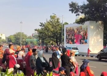 Pesta Rakyat Warnai HUT RI ke-80 di Jakarta
