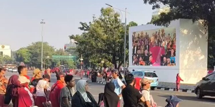 Pesta Rakyat Warnai HUT RI ke-80 di Jakarta