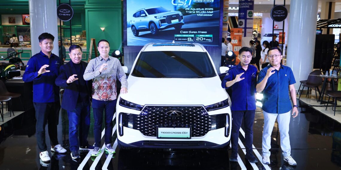 Chery TIGGO Cross Hybrid Ramaikan Pasar Sulawesi