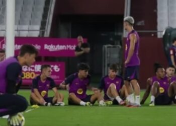 Barcelona Gelar Pemulihan dan Audiensi di Kyoto