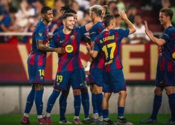 Debut Solid Barcelona Tundukkan Vissel, Eric García Bawa Barça Unggul di Jepang