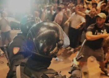 Protes Serbia Memanas, Novi Sad Ricuh