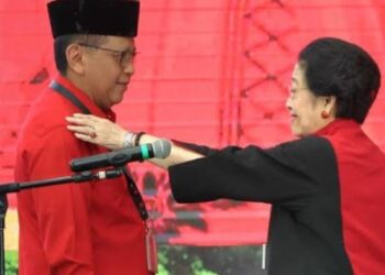 Megawati Lantik Hasto Kristiyanto Jadi Sekjen PDI-P