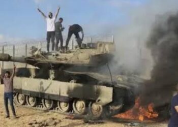 Hamas Hancurkan Tank Israel di Gaza