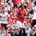 Rice Pimpin Arsenal Kalahkan Manchester United