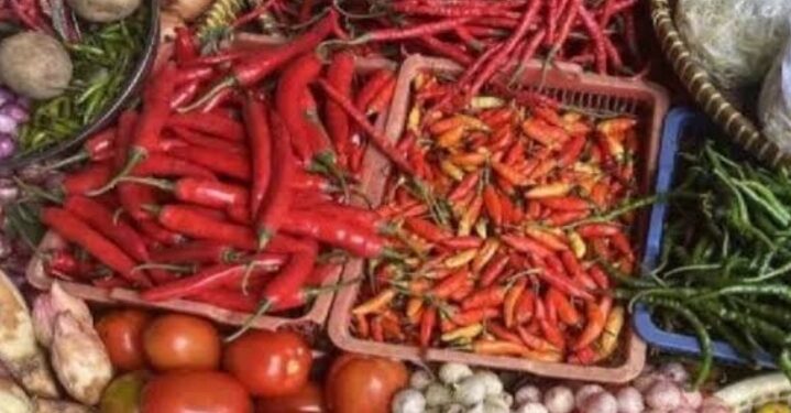 Harga Pangan Turun, Beras dan Cabai Murah